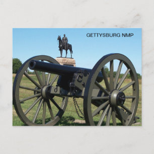 CARTE POSTALE CANNON ET LE MONUMENT DE LA VIANDE