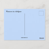 Carte Postale Cannon in Antigua (Dos)