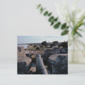 Carte Postale Cannon sur Castillo de San Marcos (Debout devant)