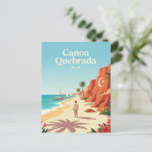Carte Postale Canoa Quebrada Brésil (Debout devant)
