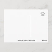 Carte Postale Canoë Labrador Retrievers in the Mountain (Dos)