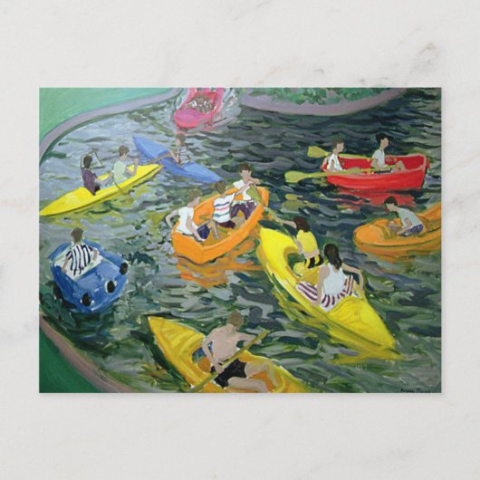 Carte Postale Canoes Wickstead Park (Devant)