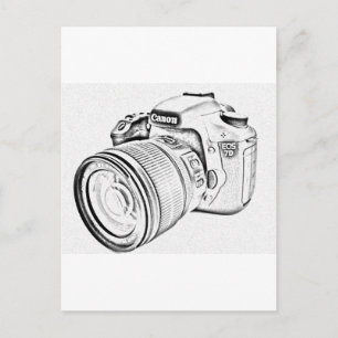 Carte Postale Canon 7d