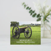 Carte Postale Canon, bataille de Monocacy, Maryland (Debout devant)