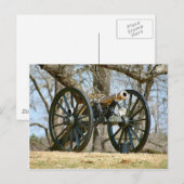 Carte Postale Canon en laiton (Devant / Derrière)