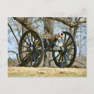 Carte Postale Canon en laiton