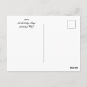 Carte Postale canon, osv (Dos)