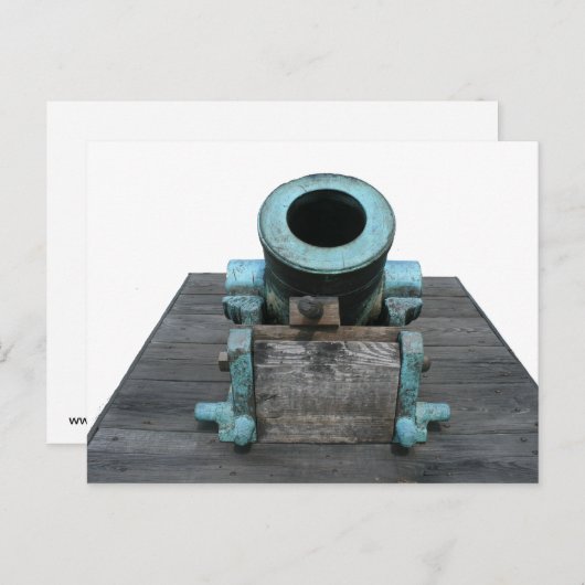 Carte Postale Canon St Augustine Stubby (Devant / Derrière)