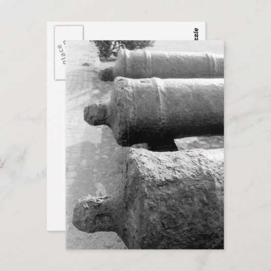 Carte Postale Canons (Devant / Derrière)