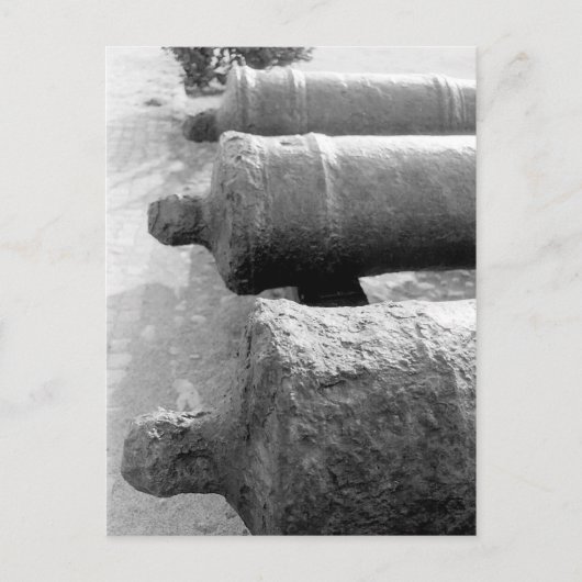 Carte Postale Canons (Devant)