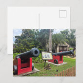 Carte Postale Canons de l'U.S.S. Constitution  (Devant / Derrière)