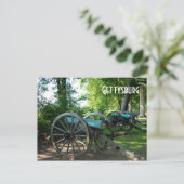 Carte Postale Canons du champ de bataille national de Gettysburg (Debout devant)