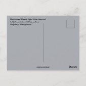 Carte Postale Canons et mémorial de la paix Gettysburg Pennsylva (Dos)