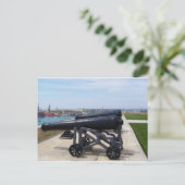 Carte Postale Canons Sur Malte (Debout devant)