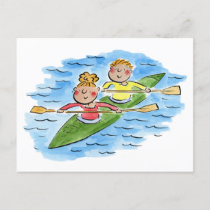 Carte Postale Canot
