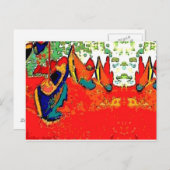 Carte Postale Canots et bateaux (Devant / Derrière)