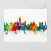 Carte Postale Canterbury Angleterre Skyline (Devant)
