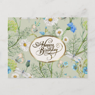 Carte Postale Cantique d'anniversaire du Cantique de Salomon 2:1