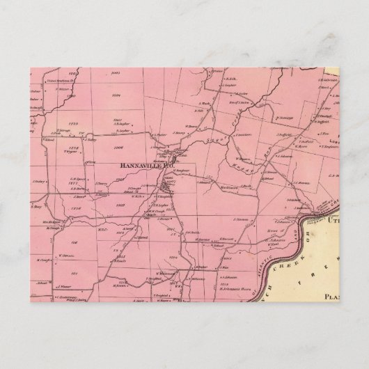 Carte Postale Canton de Canal (Devant)