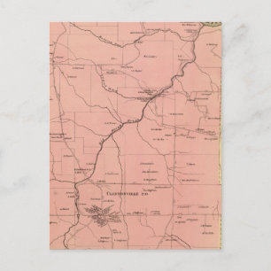 Carte Postale Canton de Clinton