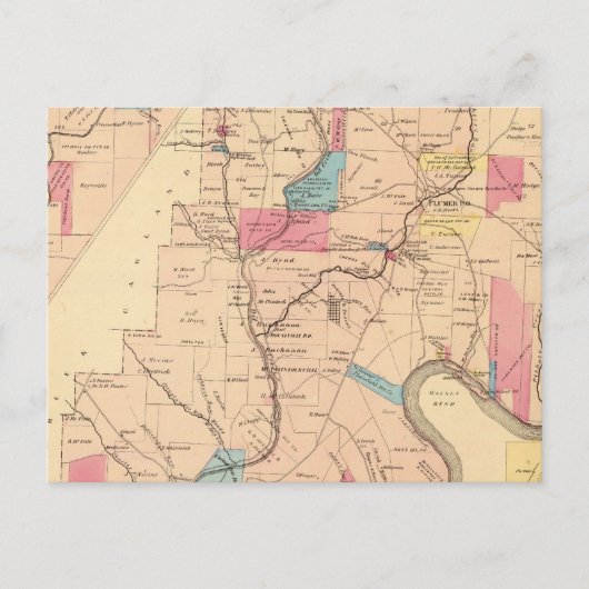 Carte Postale Canton de Cornplanter (Devant)