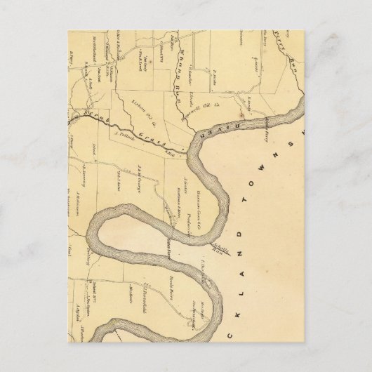 Carte Postale Canton de Scrub Grass (Devant)