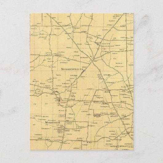 Carte Postale Canton d'Irwin (Devant)