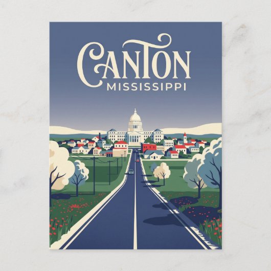 Carte Postale Canton Mississippi (Devant)