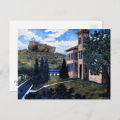 Carte Postale Cantril School House, Postcard Painting (Devant / Derrière)