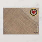 Carte postale Canvas Art (Dos)