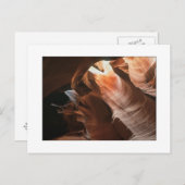 Carte Postale "Canyon à fente - Horizontal" (Devant / Derrière)