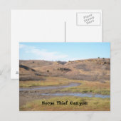 Carte Postale Canyon Cheval Thief (Devant / Derrière)