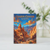 Carte Postale Canyon de Charyn Kazakhstan (Debout devant)