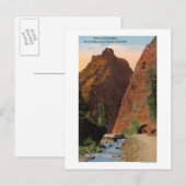 Carte Postale Canyon de Cheyenne Sud (Devant / Derrière)