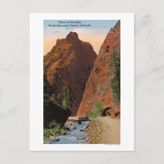 Carte Postale Canyon de Cheyenne Sud (Devant)