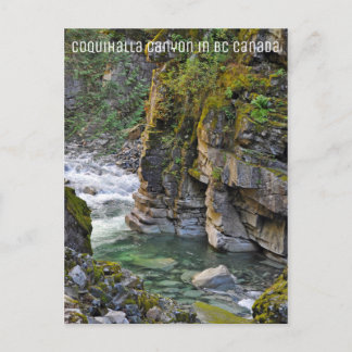 Carte Postale Canyon de Coquihalla en Colombie-Britannique Canad