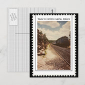 Carte Postale Canyon de cuivre, Mexique (Devant / Derrière)