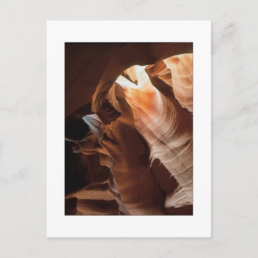 Carte Postale "Canyon de fente - verticale " (Devant)