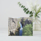 Carte Postale Canyon de Flosagja à Thingvellir, Islande (Debout devant)