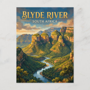 Carte Postale Canyon de la rivière Blyde, Graskop, Mpumalanga
