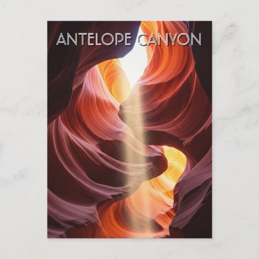 Carte Postale Canyon de l'Antilope Souvenir (Devant)
