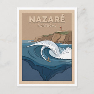 Carte Postale Canyon de Nazaré Portugal