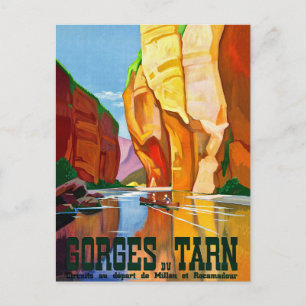 Carte Postale Canyon des Gorges du Tarn, France