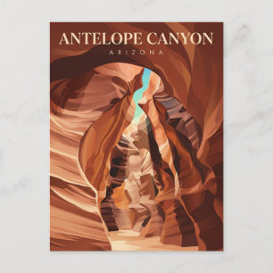 Carte Postale Canyon du Cerf Page Arizona