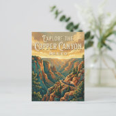 Carte Postale Canyon du Cuivre (Debout devant)