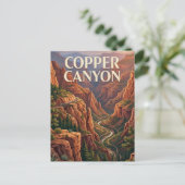 Carte Postale Canyon du Cuivre (Debout devant)