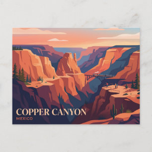 Carte Postale Canyon du Cuivre Mexique