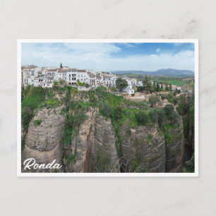 Carte Postale Canyon en Ronda Andalousie, Espagne