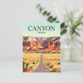 Carte Postale Canyon États-Unis (Debout devant)