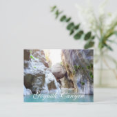 Carte Postale Canyon Göynük, Kemer, Antalya, Turquie (Debout devant)